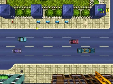 G.T.A - Grand Theft Auto (JP) screen shot game playing